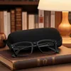 Modische Lesebrille mit Brillenetui, +2,0 dpt, schwarz: Produktbild-Vorschau 2