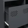 Sideboard Anthrazit 135x39x73,5 cm Kaltgewalzter Stahl Produktbild-Vorschau 9