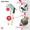 KOTARBAU® Metall Rechen für Garten 11,5 cm Handrechen mit Produktbild-Vorschau 5