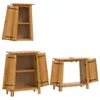 3-tlg. Badmöbel-Set Massivholz Kiefer Produktbild-Vorschau 3