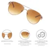 styleBREAKER Damen Sonnenbrille Pilotenbrille mit Strass | Produktbild-Vorschau 6