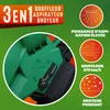 GARDEBRUK® Elektrický vysavač listí 3 v 1 3000W ramenní Náhled obrázku produktu 10