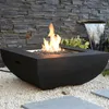 Gas Feuerstelle Itasy, Beton-Optik schwarz, aus Faserbeton Produktbild-Vorschau 15