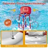 Pool Basketballkorb für Kinder 4-12 Jahre –2-in-1 Produktbild-Vorschau 3