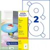 Avery Zweckform L6043-25 Étiquettes de CD, Ø 117 mm, 25 Voir les images du produit 2