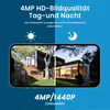 【5 MP + PTZ 360°】 Kit de caméras de surveillance Voir les images du produit 9