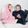 anagre-softan  Warmer Hoodie Oversize-Decke Fronttasche Produktbild-Vorschau 4