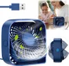 Stolný ventilátor USB, malý mini ventilátor na stôl, 360° Náhľad obrázku produktu 15
