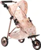 A doll stroller with a floral pattern. Náhľad obrázku produktu