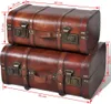 vidaXL Dekokoffer aus Holz 2 Stk. Retro-Stil Braun Produktbild-Vorschau 6