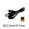 80cm USB Stromkabel Kabel auf DC Hohlstecker Stecker 2.5 x Produktbild-Vorschau 2