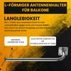 Extralink Wandhalterung für Antenne 300 × 1000 mm, Stahl, Produktbild-Vorschau 3