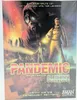 The image shows the front of a board game box for 'Pandemic: Auf Messers Schneide Erweiterung'. Voir les images du produit