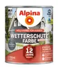 Alpina Wetterschutzfarbe 0,75 L basaltgrau Produktbild-Vorschau 1