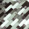 Mosaikfliesen Glas Marmor Lila Braun 3 Mix Format Produktbild-Vorschau 3