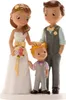 Hochzeitstorte Figur 16cm Mann und Junge Produktbild-Vorschau 1