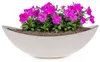 Grande jardinière d'extérieur vintage ovale 55 cm Voir les images du produit 1