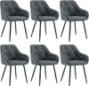 WOLTU Esszimmerstuhl, ergonomischer Sessel, aus Samt, Produktbild-Vorschau 1