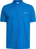 Lacoste Polo blau einfarbig Baumwoll-Piqué Produktbild-Vorschau 5