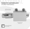 LuxeBath Ventil-Armaturen Set Multiblock Chrom Universal Produktbild-Vorschau 6
