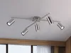 Deckenstrahler 5-flammig schwenkbar Silber matt mit GU10 Produktbild-Vorschau 6