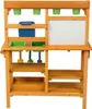 Playtive Outdoorküche für Kinder aus Echtholz mit Zubehör & Produktbild-Vorschau 8