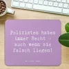 Mr. & Mrs. Panda Mouse Pad Spruch Polizist Humor - Produktbild-Vorschau 2