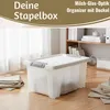 LS-LebenStil XL Stapelbox Allzweckbox 3´er Set 40x28cm Produktbild-Vorschau 3