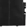 A close-up of a black carbon filter for a range hood. Produktbild-Vorschau