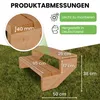 Terrassentreppe aus Lärche Treppe Stufen Wangentreppe Produktbild-Vorschau 3