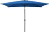 Ombrellone con palo in metallo 300x200 cm azzurro Anteprima dell’immagine prodotto 19
