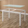Esstisch-Set BEALIFE 110x70x75 cm mit 4 PolyurethanStühlen Produktbild-Vorschau 4