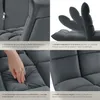 Fauteuil relax Snooze, 2 en 1, velours, réglable en 14 Voir les images du produit 4
