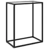 vidaXL Stolik konsola przezroczysty 60x35x75 cm szkło Podgląd zdjęcia produktu 7