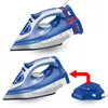 Clatronic DB 3706 Bügeleisen/Dampfbügeleisen Blau-Weiss Produktbild-Vorschau 6