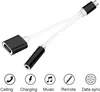 USB Typ C 2 in 1 Adapter Ladekabel Kabel 3,5 mm AUX Klinke Produktbild-Vorschau 5