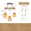 A diagram showing the dimensions of a pendant light fixture, along with a table of specifications and an illustration of compatible light bulbs. Produktbild-Vorschau