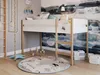 FURNLUX Hochbett Grott Weiss 90x200cm / Hauptfarbe: Weiß / Produktbild-Vorschau 2