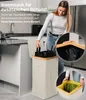 poubelle 90L avec sac intérieur supplémentaire, support Voir les images du produit 4