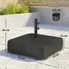 Sonnenschirmständer 80 kg Sandfüllung robuster Standfuß für Produktbild-Vorschau 3