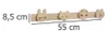 Atmosphera Wild Wood Kinderregal Beige  Beige One Size Produktbild-Vorschau 10