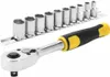 STANLEY SCHLÜSSELSATZ 11-tlg. 1/2"" + RATSCHE Produktbild-Vorschau 1