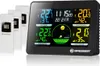 A black digital weather station with multiple outdoor sensors. Náhled obrázku produktu