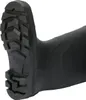 Close-up of the sole and lower part of a black rubber boot. Produktbild-Vorschau