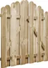 A wooden garden gate against a white background. Náhled obrázku produktu