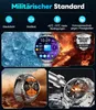 LIGE Militär Smartwatch Herren 1,85" HD Touchscreen, 1000 Produktbild-Vorschau 9