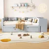 Multifunktionales Kinderbett mit Schreibtisch, Regal und Produktbild-Vorschau 4
