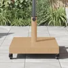 vidaXL Podstawa parasola Jasne drewno 45 x 45 x 31,5 cm Podgląd zdjęcia produktu 4