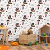 10m VLIES TAPETE Rolle Kinderzimmer Piraten Schiffe Karten Produktbild-Vorschau 2