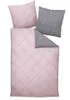 Davos Janine Biber Bettwäsche 2tlg grau rosa 65101-01| Produktbild-Vorschau 4